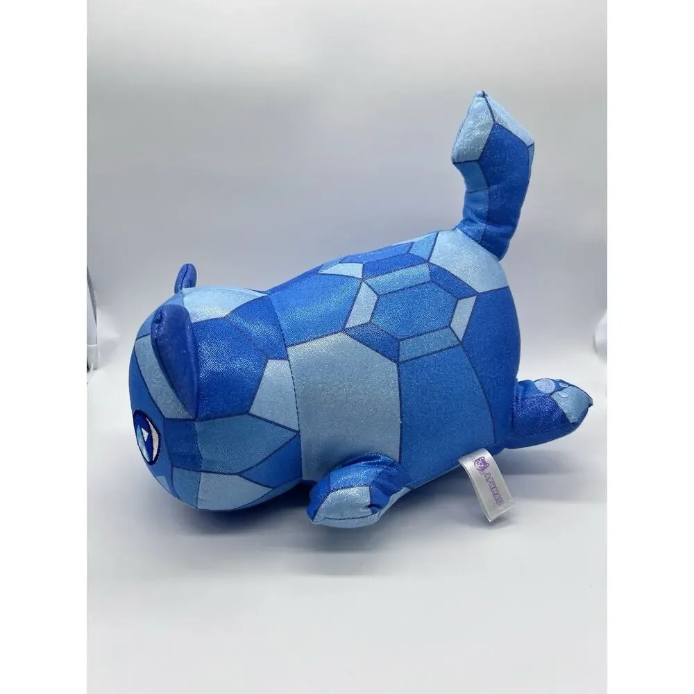 Aphmau MeeMeows SAPPHIRE Blue LARGE PLUSH CAT 12